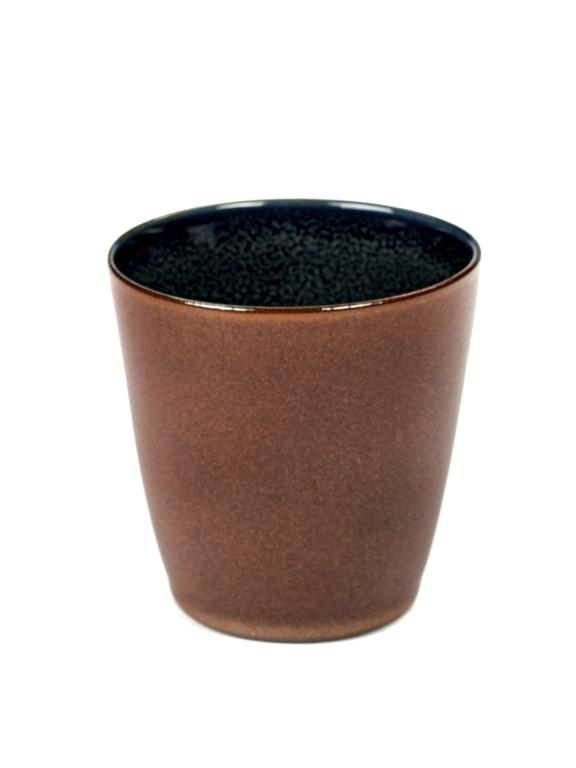 Serax Beker conisch S - Ø70mm - H 75mm - Rust/dark blue