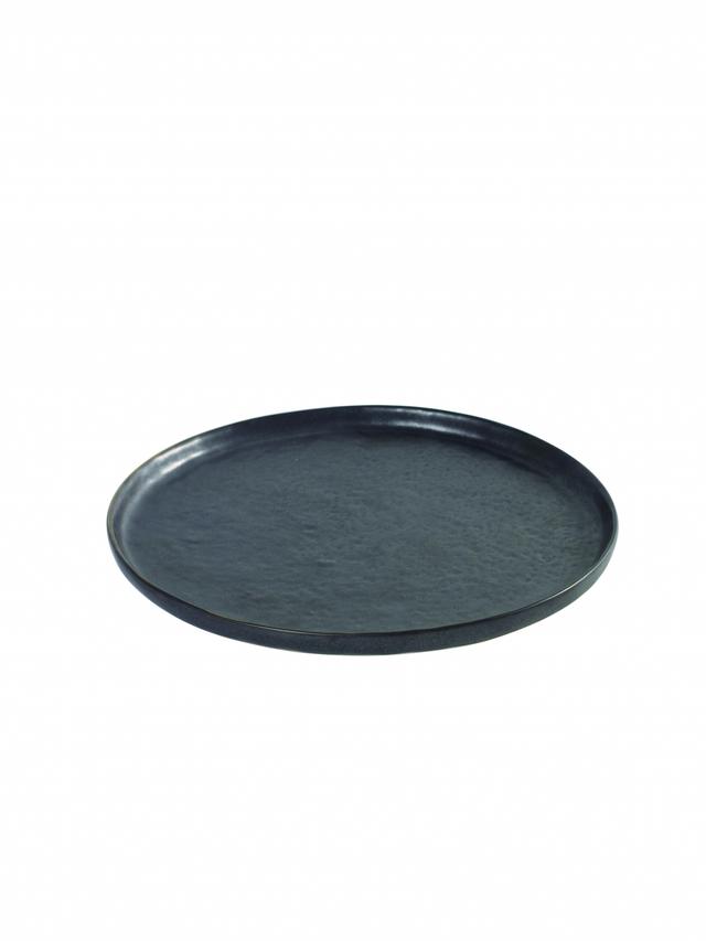 Serax Pure Bord Small - Ø222mm - H 13mm - Zwart