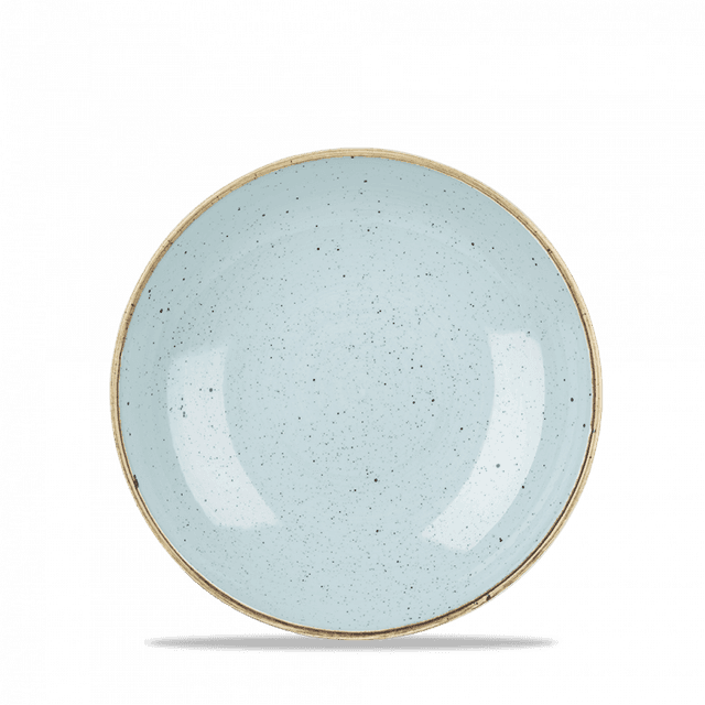 Churchill Stonecast Coupebord plat - Ø165mm - Duck Egg Blue