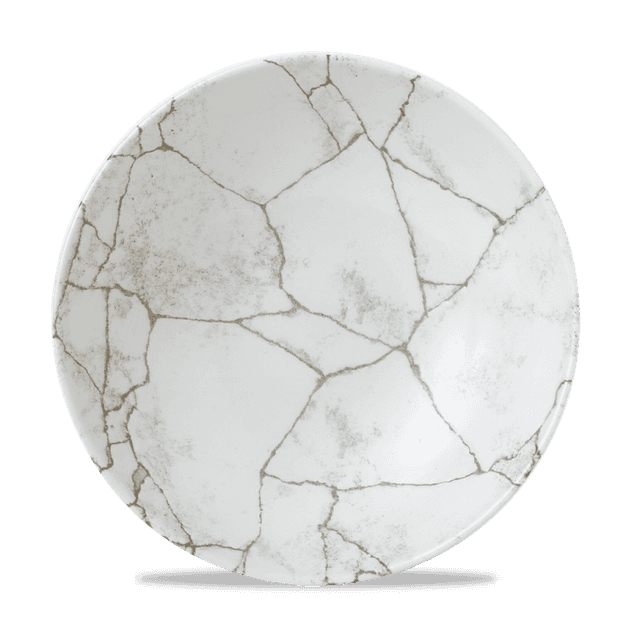 Churchill Studio Prints Kintsugi Coupeschaal - Ø182mm - 0.426Ltr - Agate Grey