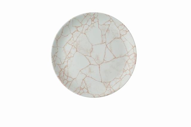 Churchill Studio Prints Kintsugi Coupebord plat - Ø288mm - Coral