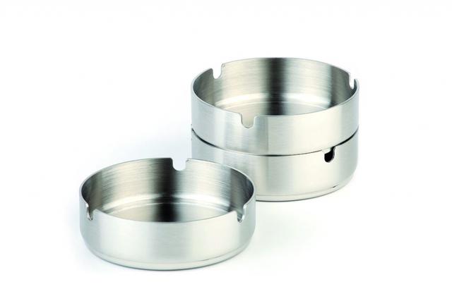 APS Asbak mat rvs - Ø80mm