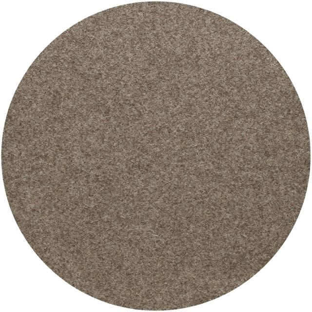 Daff Wollfilz Placemat rond - Ø330mm - Stone Melange