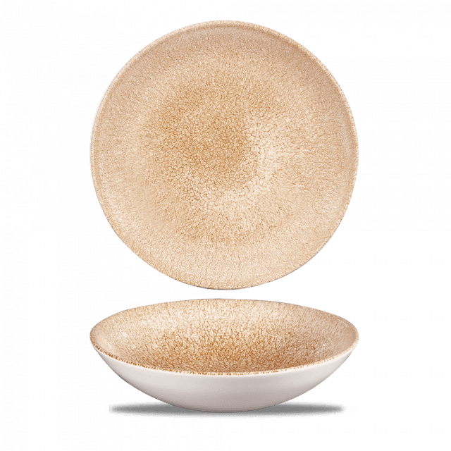 Churchill Studio Prints Raku Coupeschaal - Ø182mm - 0.426Ltr - Garnet Orange