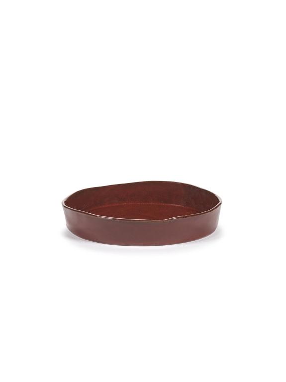Serax La Mère tableware Bord diep M - Ø230mm - H 40mm - Venetian Red