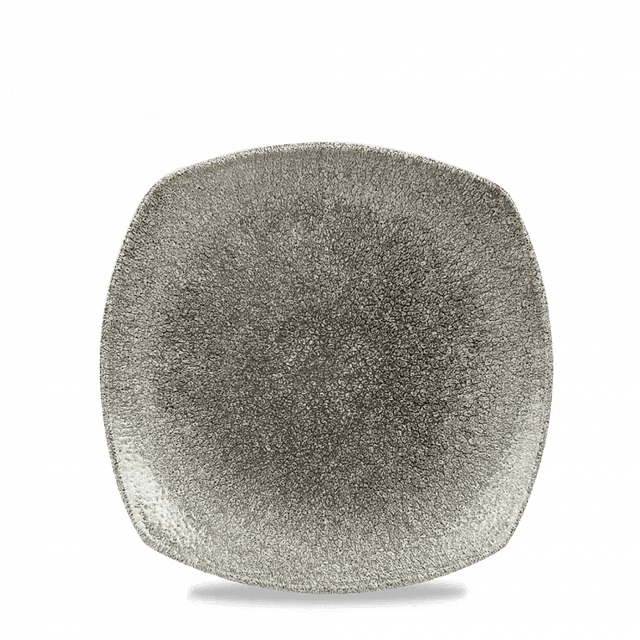 Churchill Studio Prints Raku Bord plat vierkant - 215x215mm - Quartz Black