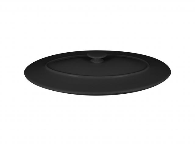RAK Chef's Fusion Deksel voor schaal ovaal 372x250mm - Black