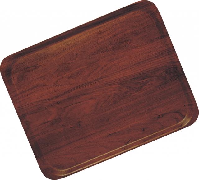 Cambro Dienblad LMT hout - 610x430mm - Walnut