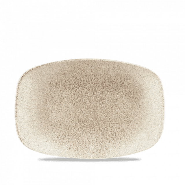 Churchill Studio Prints Raku Bord plat langwerpig - 237x157mm - Agate Grey