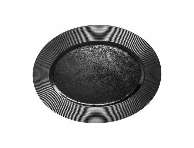 RAK Edge Schaal ovaal - 360x270mm - Black