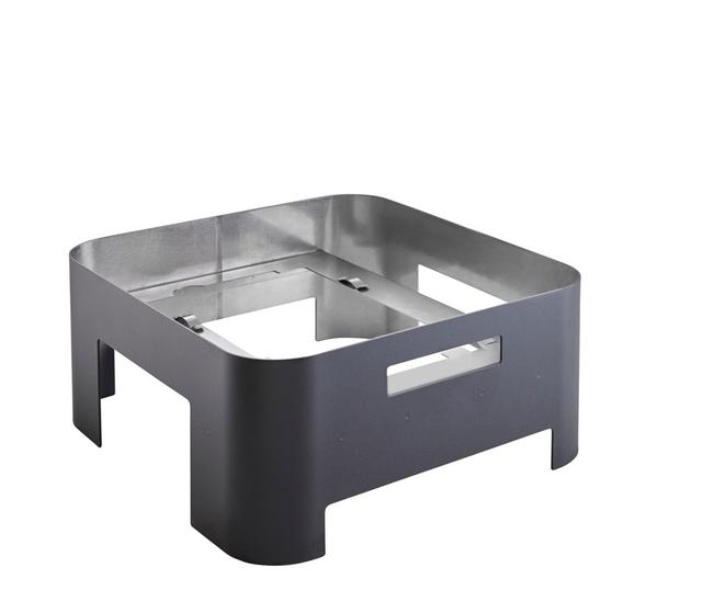 HEPP Onderstel inductie Plus GN 2/3 - 370x400x170mm - Zwart