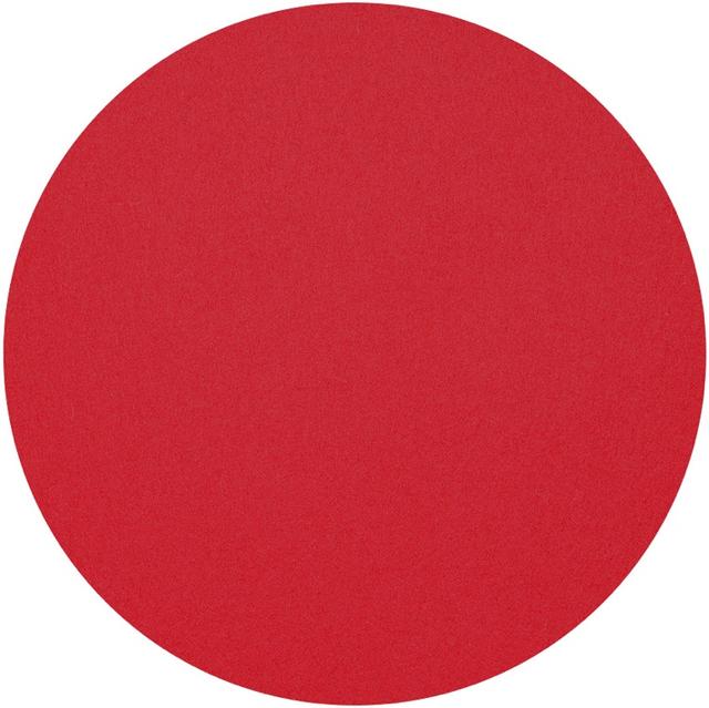 Daff Wollfilz Placemat rond - Ø330mm - Cherry