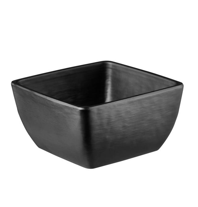 APS Schaal Slate - 125x125x65mm - Zwart