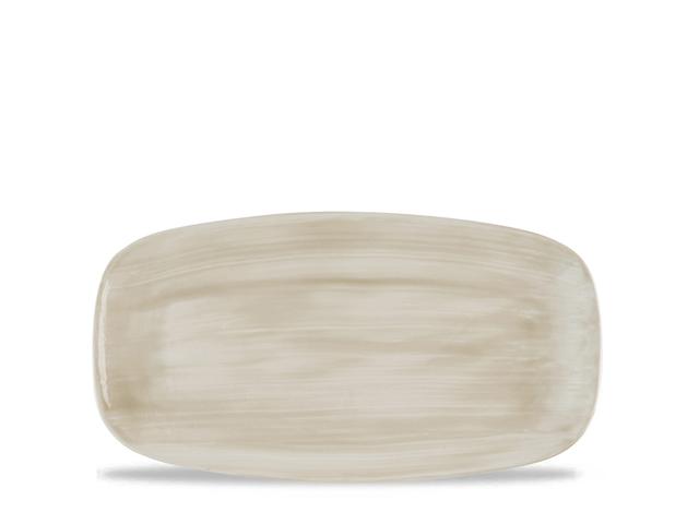 Churchill Stonecast Canvas Bord plat langwerpig - 355x189mm - Natural