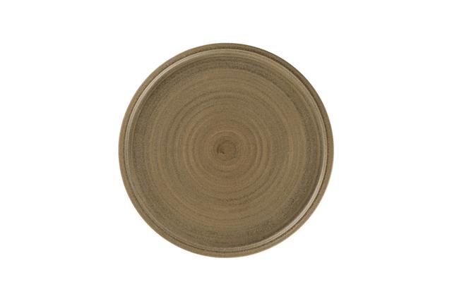 RAK Ease Selva Coupebord plat - Ø280mm - Dark Brown