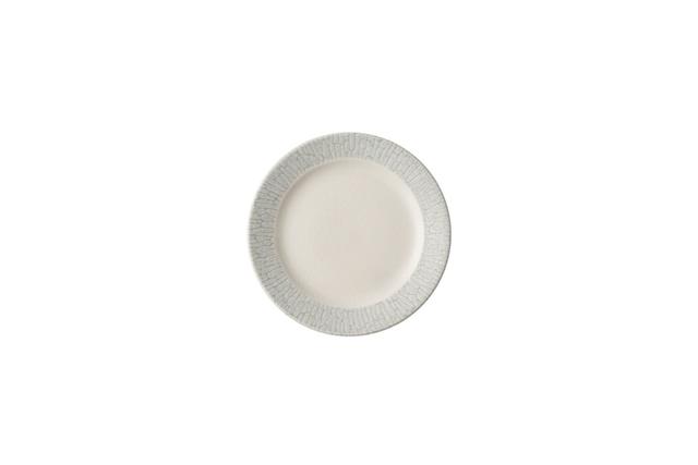 Churchill Delta Bord plat met rand - Ø170mm - Grey