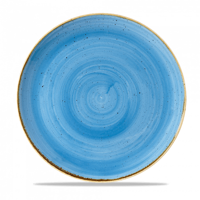 Churchill Stonecast Coupebord plat - Ø288mm - Cornflower Blue