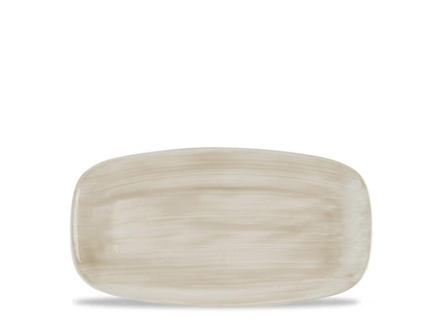 Churchill Stonecast Canvas Bord plat langwerpig - 298x153mm - Natural