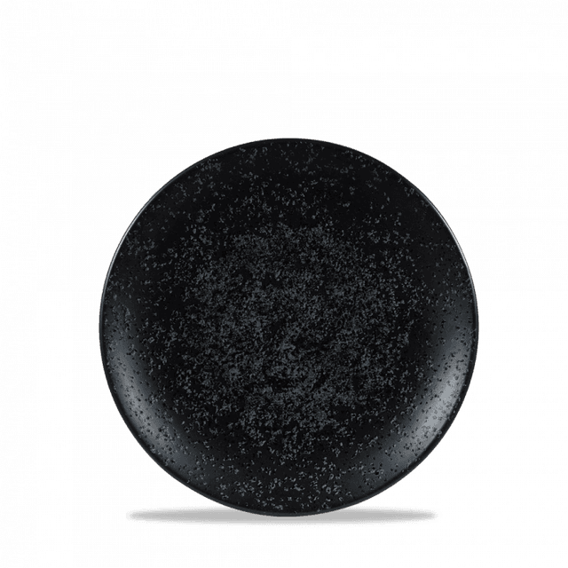 Churchill Art De Cuisine Menu Shades Coupebord plat - Ø155mm - Caldera Ash Black