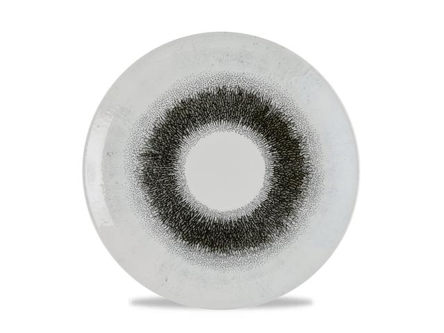 Churchill Studio Prints Fusion Coupebord plat - Ø260mm - Black