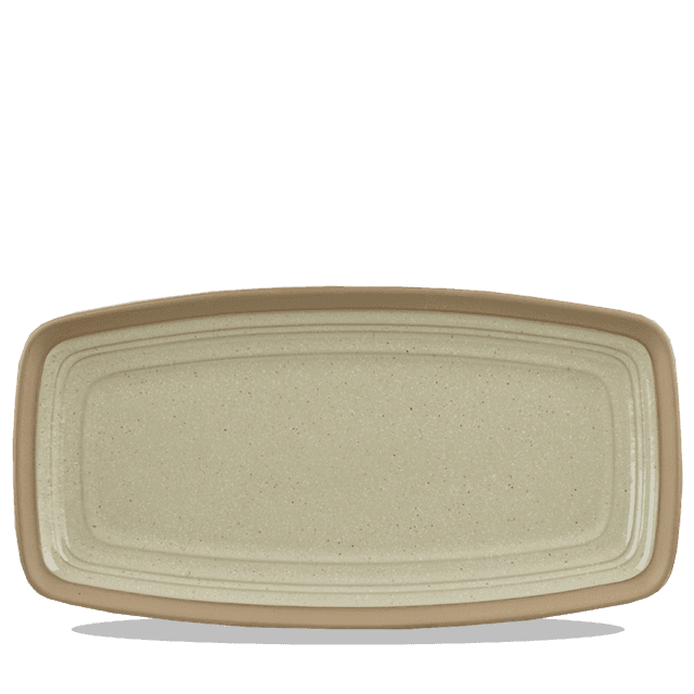 Churchill Art De Cuisine Igneous Bord plat langwerpig - 350x180mm - Natural