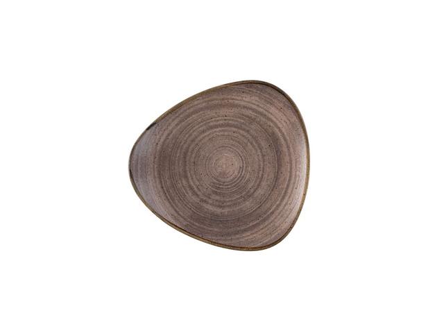 Churchill Stonecast Raw Bord plat driehoek - B 285mm - Brown