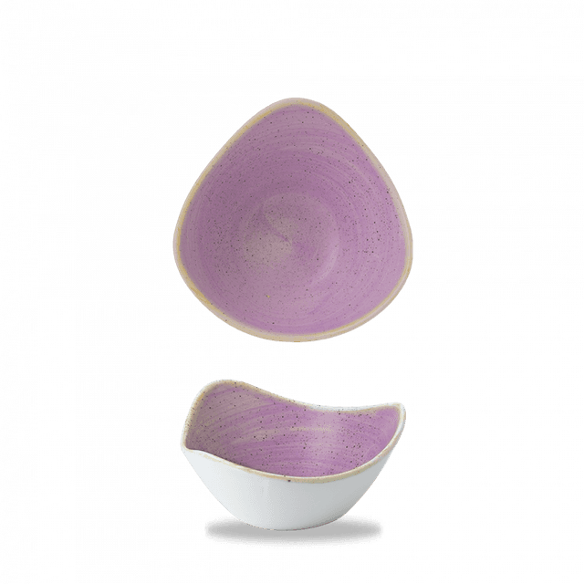 Churchill Stonecast Schaal driehoek - B 153mm - Lavender