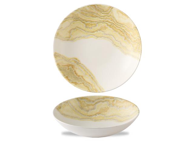 Churchill Tide Coupebord diep - Ø248mm - 1.14Ltr - Gold