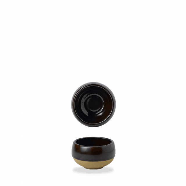 Churchill Emerge Schaal diep - Ø90mm - 0.255Ltr - Cinnamon Brown