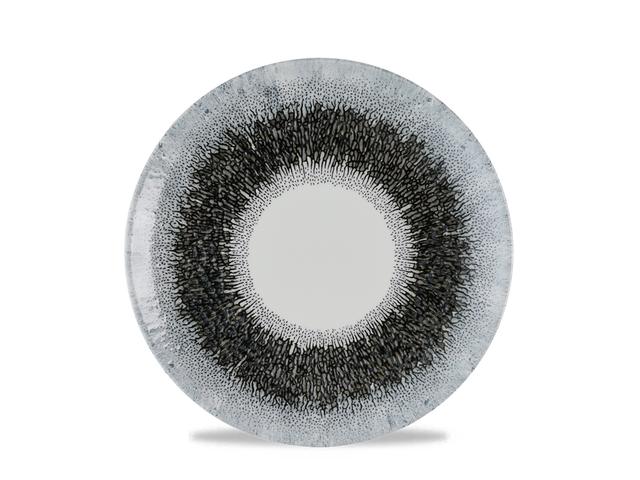 Churchill Studio Prints Fusion Coupebord plat - Ø217mm - Black