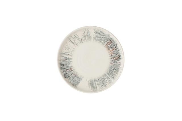 Churchill Inked Lyra Bord plat met opstaande rand - Ø210mm - Pink