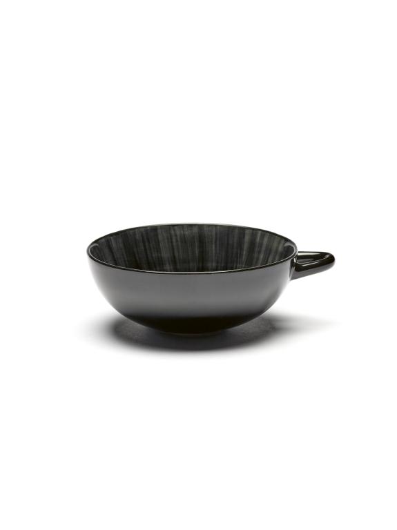 Serax Dé Kop var C - 0.2Ltr - Offwhite/black