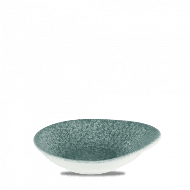 Churchill Studio Prints Raku Schaal rond - 185x168mm - Topaz Blue