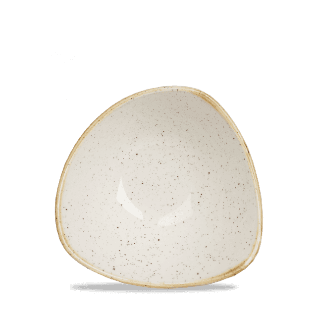 Churchill Stonecast Schaal driehoek - B 153mm - Barley White