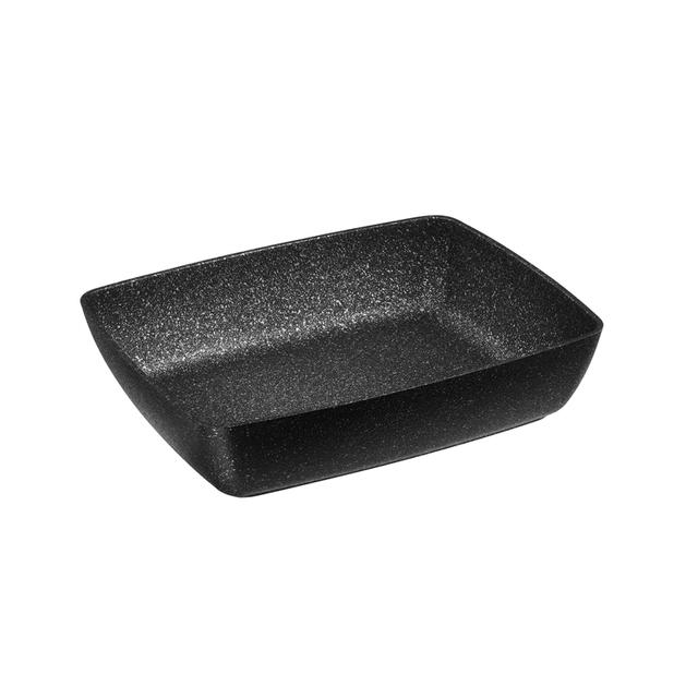 APS Schaal 1/2GN Frostfire - 325x265x25mm - Zwart/zilver