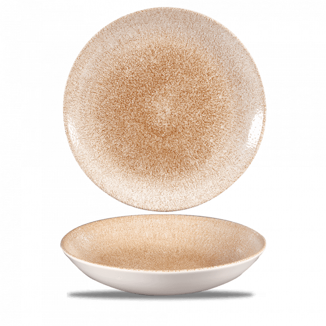 Churchill Studio Prints Raku Coupebord diep - Ø248mm - 1.14Ltr - Garnet Orange