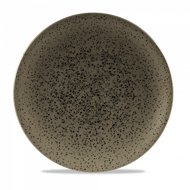 Churchill Art De Cuisine Menu Shades Coupebord plat - Ø270mm - Caldera Flint Grey