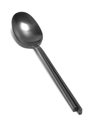 Serax Dune Tafellepel - L 215mm - Zwart