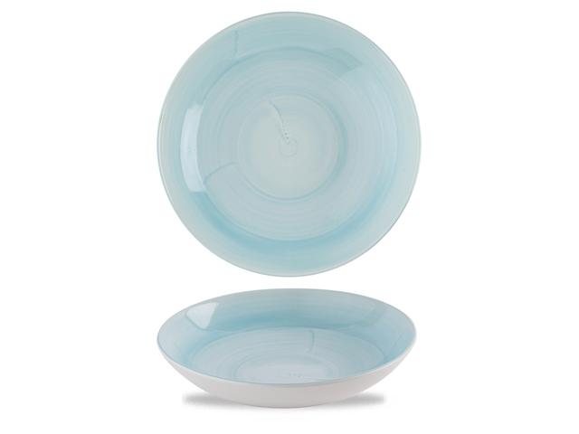 Churchill Stonecast Canvas Coupebord diep - Ø248mm - 1.14Ltr - Breeze