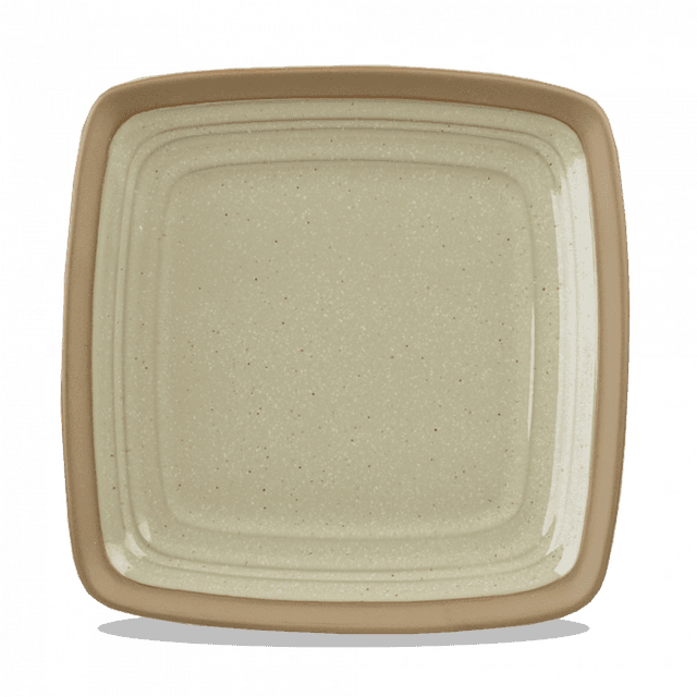 Churchill Art De Cuisine Igneous Bord plat vierkant - 210x210mm - Natural