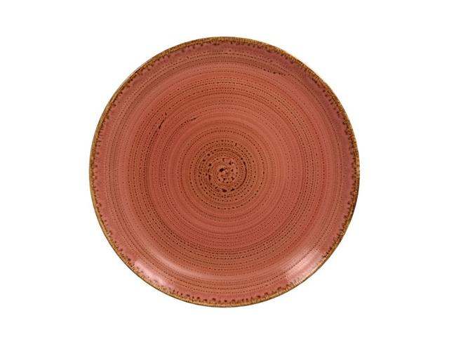 RAK Twirl Coupebord plat - Ø280mm - Coral
