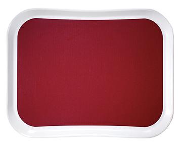 Cambro Dienblad Versa Lite - 457x355mm - Raspberry on White