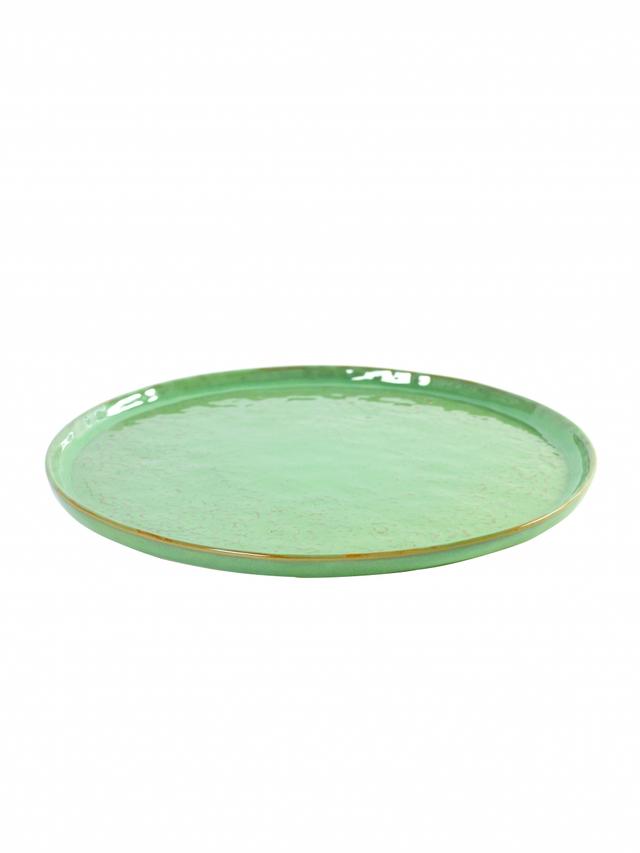 Serax Pure Bord Medium - Ø280mm - H 16mm - Lichtgroen
