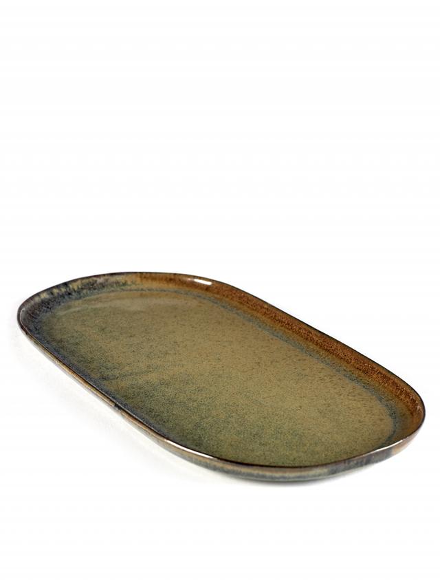 Serax Surface Tapasbord L - 355x170x20mm - Indi grey