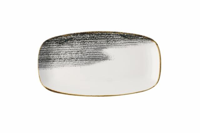 Churchill Studio Prints Homespun Accents Bord plat langwerpig - 298x153mm - Quartz Black