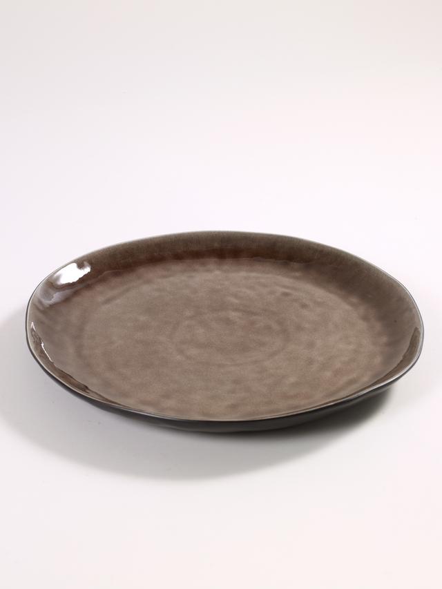 Serax Pure Bord rond Large - Ø340mm - Bruin