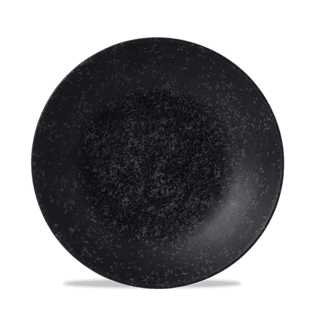 Churchill Art De Cuisine Menu Shades Coupebord diep - Ø250mm - 1.479Ltr - Caldera Ash Black