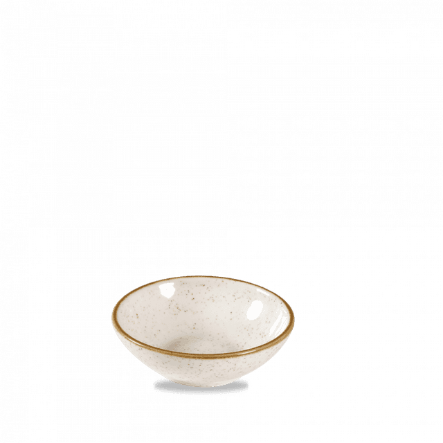 Churchill Stonecast Schaal ondiep - Ø116mm - 0.2Ltr - Barley White