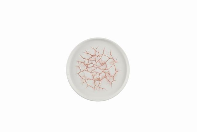 Churchill Studio Prints Kintsugi Bord plat met opstaande rand - Ø210mm - Coral