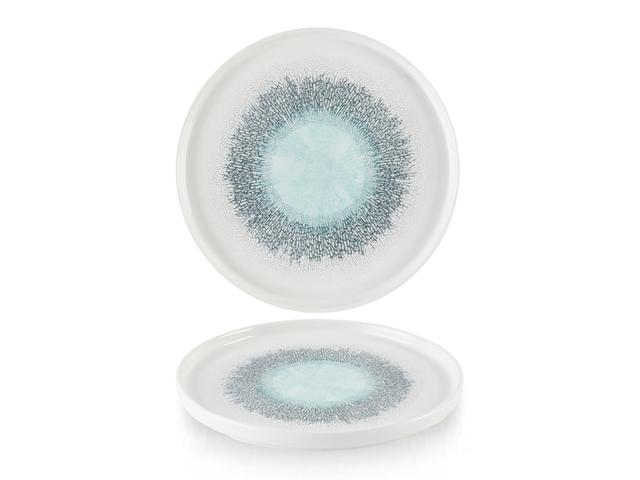 Churchill Studio Prints Fusion Bord plat met opstaande rand - Ø260mm - Blue